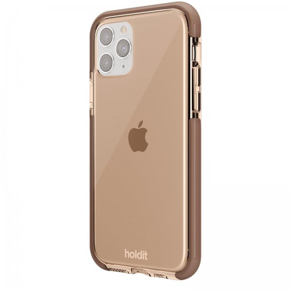 holdit iPhone 11 Pro Cover Seethru Dark Brown