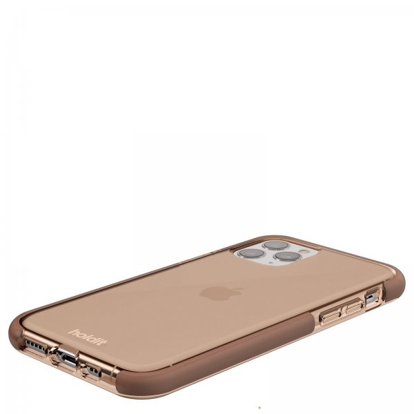 holdit iPhone 11 Pro Cover Seethru Dark Brown