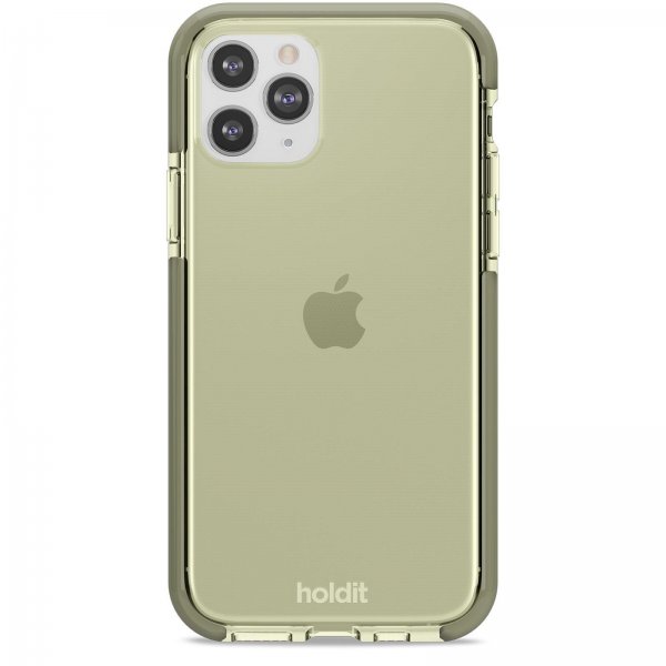 holdit iPhone 11 Pro Cover Seethru Khaki Green