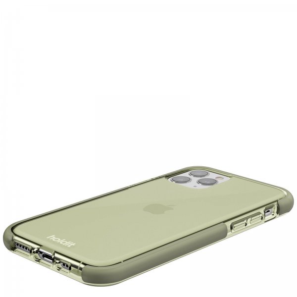 holdit iPhone 11 Pro Cover Seethru Khaki Green
