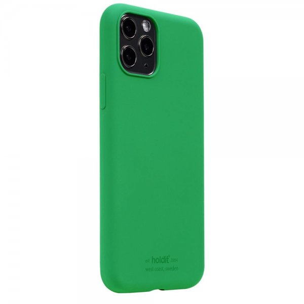 holdit iPhone 11 Pro Cover Silikone Grass Green
