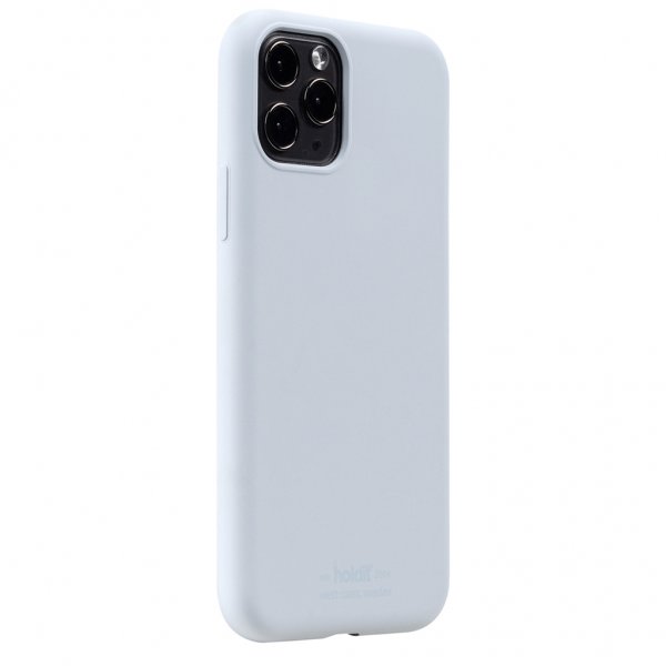 holdit iPhone 11 Pro Cover Silikone Mineral Blue