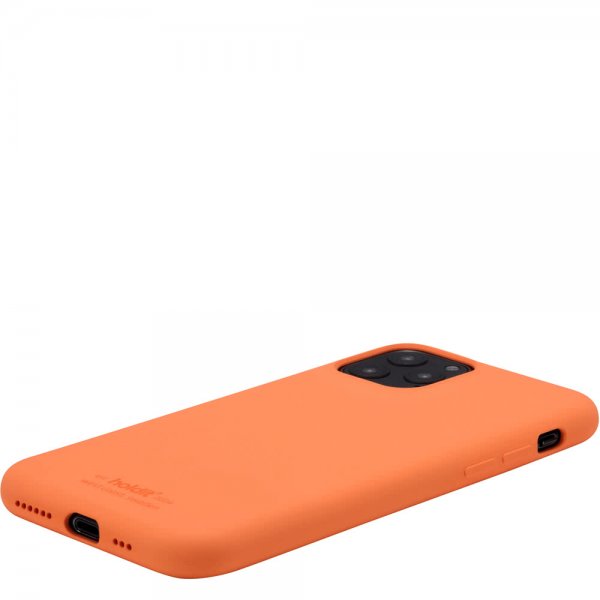 holdit iPhone 11 Pro Cover Silikone Orange