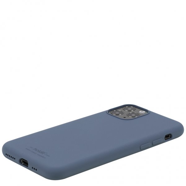 holdit iPhone 11 Pro Cover Silikone Pacific Blue