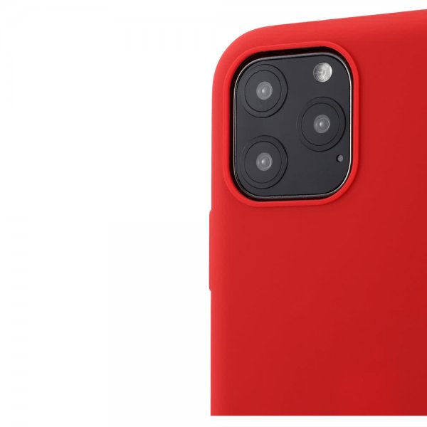 holdit iPhone 11 Pro Cover Silikone Ruby Red