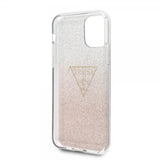 Guess iPhone 11 Pro Cover Solid Glitter Rosa