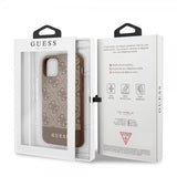 Guess iPhone 11 Pro Cover Stripe Brun