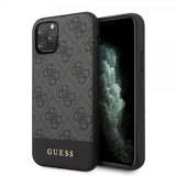 Guess iPhone 11 Pro Cover Stribe Grå