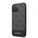 Guess iPhone 11 Pro Cover Stribe Grå