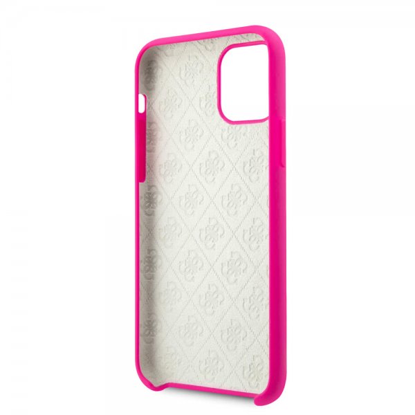 Guess iPhone 11 Pro Cover Tone on Tone Magenta