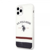 U.S. Polo iPhone 11 Pro Cover Tricolore Hvid
