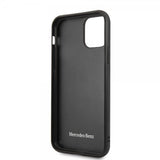 Mercedes Benz iPhone 11 Pro Cover Wood Line Rosewood