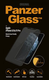 PanzerGlass iPhone X/Xs/11 Pro Skærmbeskyttelse CaseFriendly Privacy