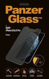 PanzerGlass iPhone X/Xs/11 Pro Skærmbeskyttelse Standard Fit Privacy