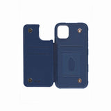iPhone 11 Pro Cover Udfoldelig Kortholder Blå