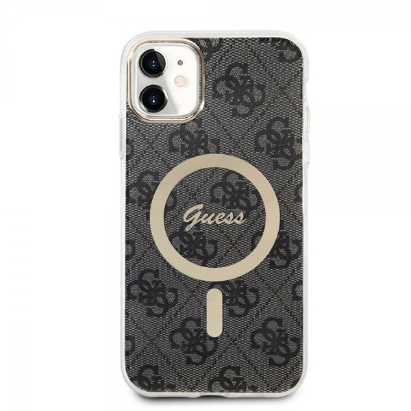 Guess iPhone 11 Cover 4G Pattern MagSafe Sort
