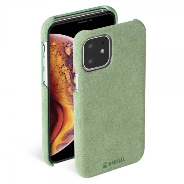 Krusell iPhone 11 Cover Broby Oliven