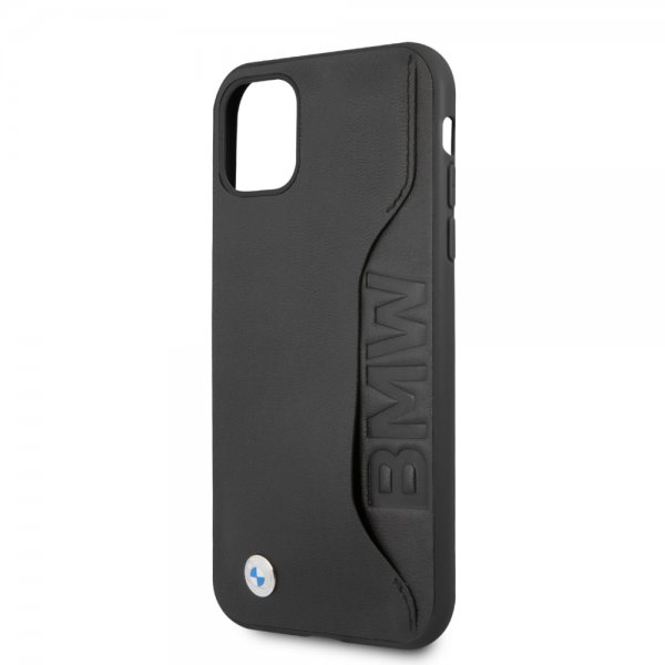 BMW iPhone 11 Cover Kortplads Sort