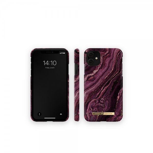 Ideal of Sweden iPhone 11 Cover Fashion Case Golden Plum