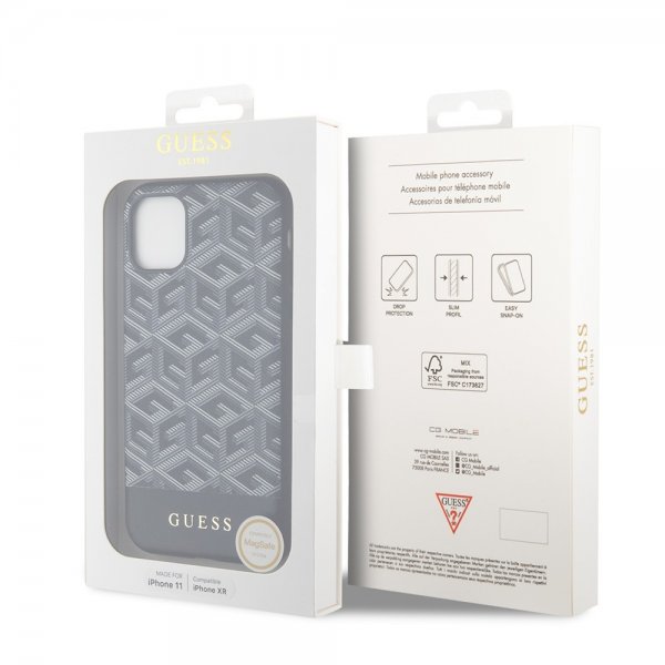 Guess iPhone 11 Cover G Cube MagSafe Sort