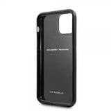 Ferrari iPhone 11 Cover Kulfibertekstur Sort