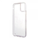 Guess iPhone 11 Cover Liquid Glitter Flower Pattern Lilla