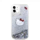 Hello Kitty iPhone 11 Cover Liquid Glitter Gennemsigtig