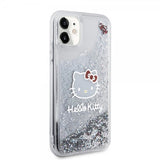 Hello Kitty iPhone 11 Cover Liquid Glitter Gennemsigtig