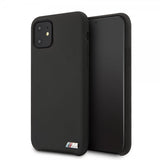BMW iPhone 11 Cover med Logo Sort