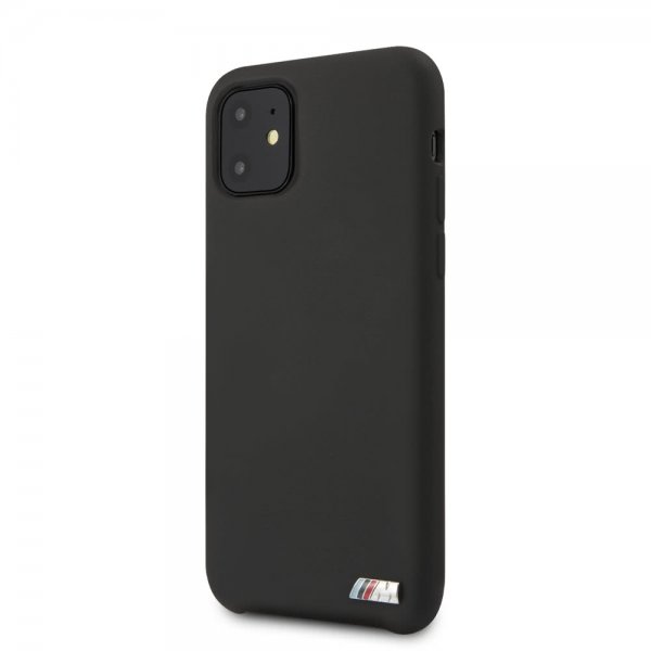 BMW iPhone 11 Cover med Logo Sort