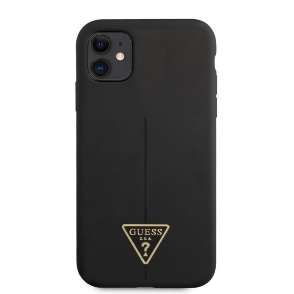 Guess iPhone 11 Cover Metal Triangle Sort