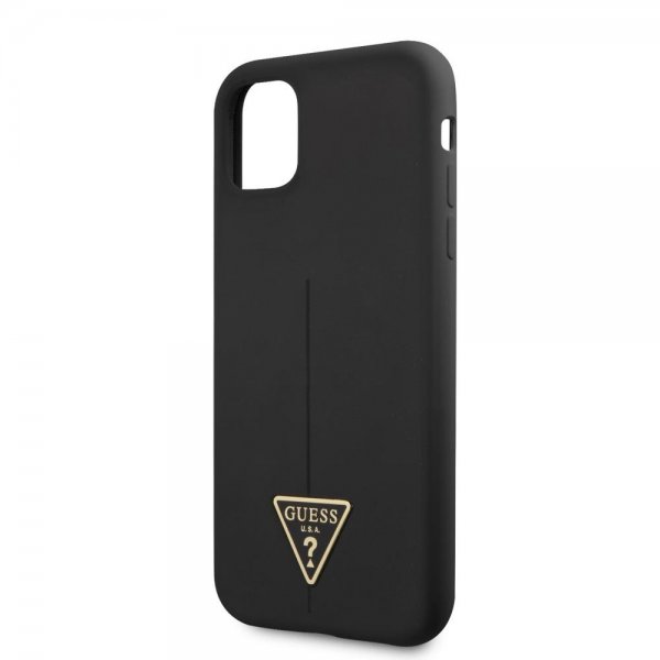 Guess iPhone 11 Cover Metal Triangle Sort