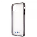 BMW iPhone 11 Cover Metallic Sort Transparent