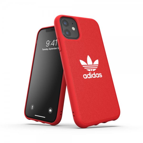 Adidas iPhone 11 Cover OR Moulded Case Canvas FW19 Scarlet Red