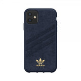 Adidas iPhone 11 Cover OR Moulded Case Ultrasuede FW19 Collegiate Royal
