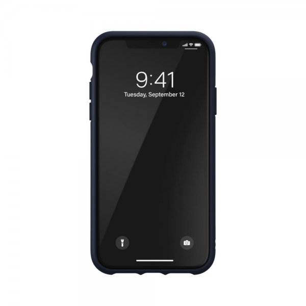 Adidas iPhone 11 Cover OR Moulded Case Ultrasuede FW19 Collegiate Royal