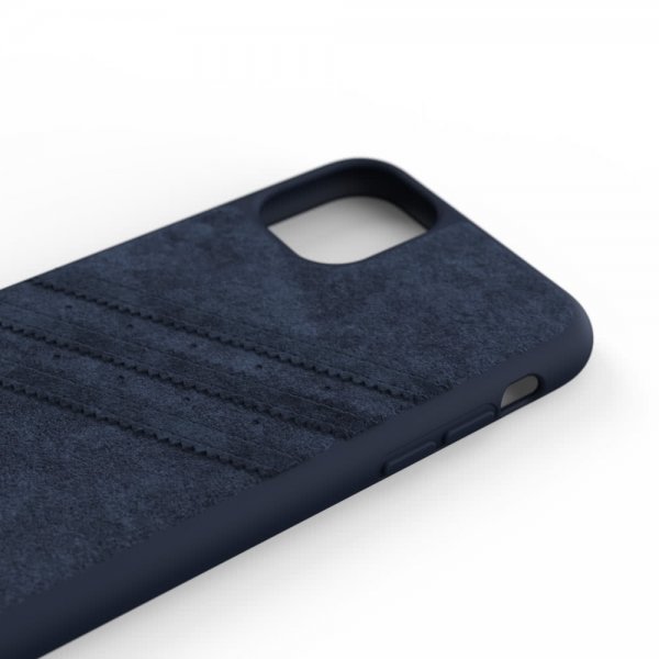 Adidas iPhone 11 Cover OR Moulded Case Ultrasuede FW19 Collegiate Royal