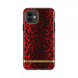 Richmond & Finch iPhone 11 Cover Red Leopard