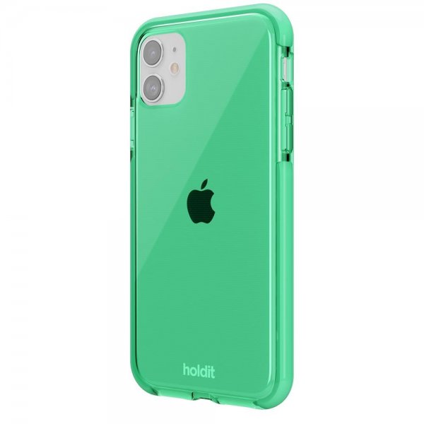 holdit iPhone 11 Cover Seethru Grass Green