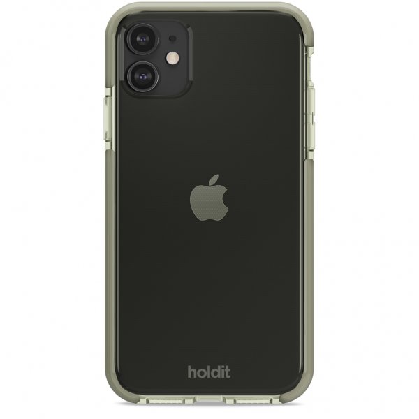 holdit iPhone 11 Cover Seethru Khaki Green