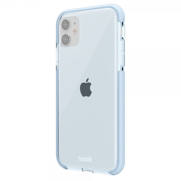 holdit iPhone 11 Cover Seethru Mineral Blue