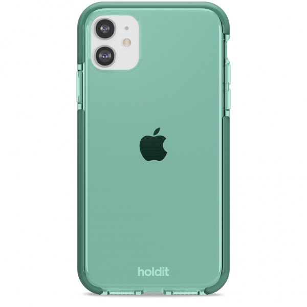 holdit iPhone 11 Cover Seethru Moss Green