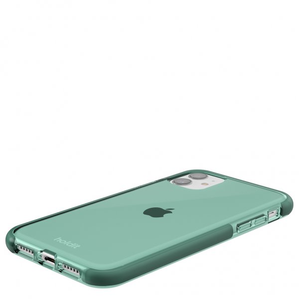 holdit iPhone 11 Cover Seethru Moss Green