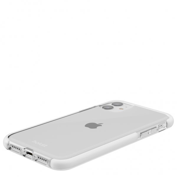 holdit iPhone 11 Cover Seethru Hvid