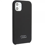 Audi iPhone 11 Cover Silikone Sort