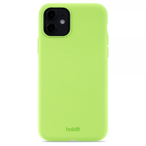 holdit iPhone 11 Silikone Cover Acid Green
