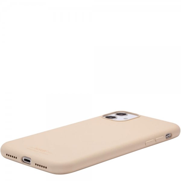 holdit iPhone 11 Cover Silikone Beige