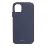 Onsala iPhone 11 Cover Silikone Koboltblå