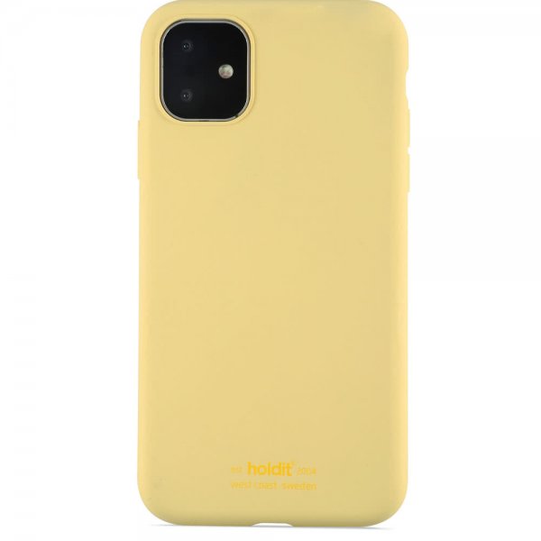 holdit iPhone 11 Silikonecover Gul