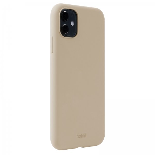 holdit iPhone 11 Cover Silikone Latte Beige